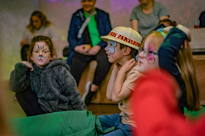 Children At A Zoo Birthday Party 3