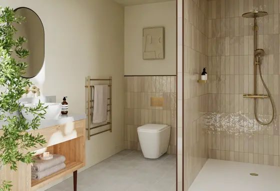 View Of Lookout Lodge Bathroom Landscape