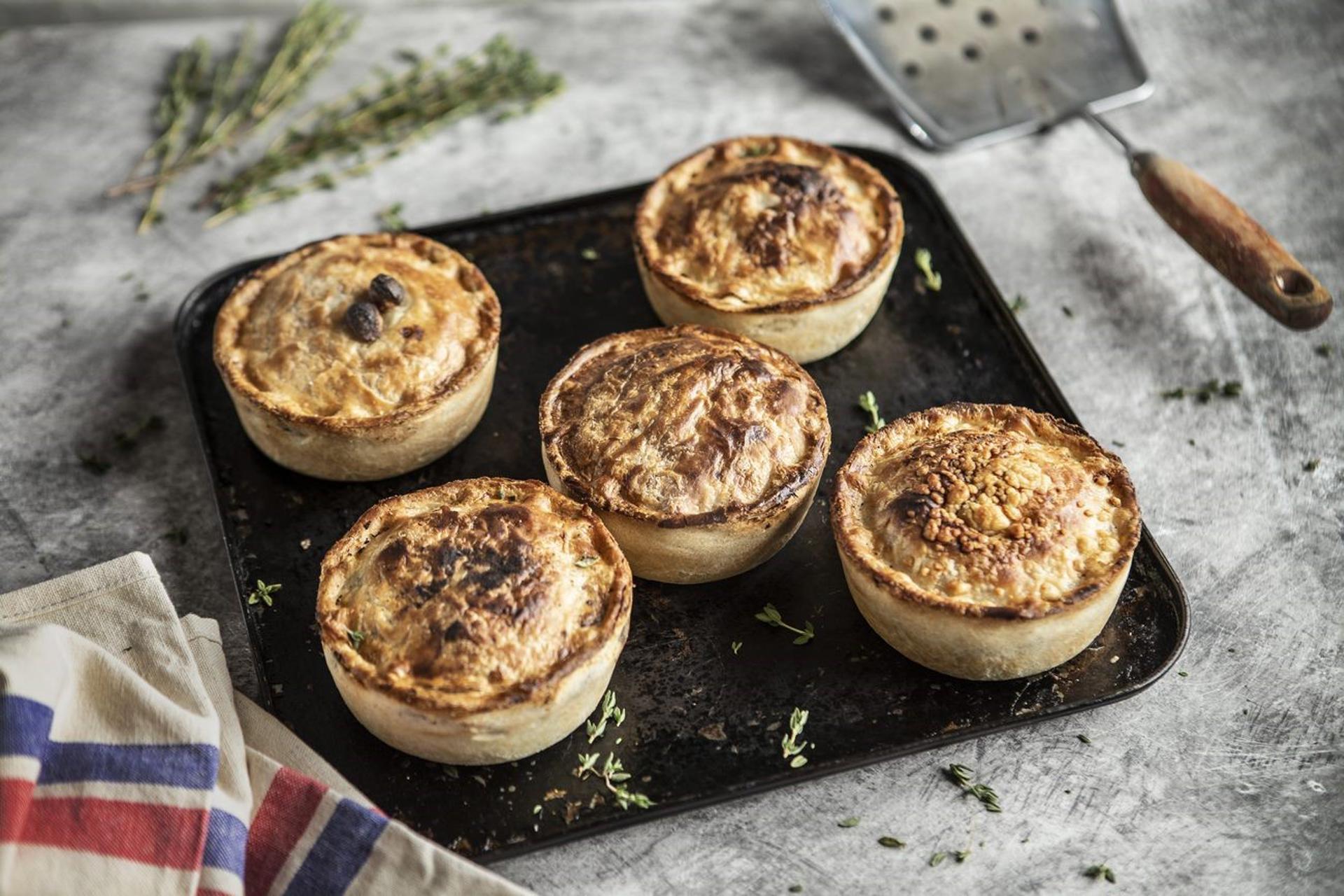Pieminister Pies On Tray