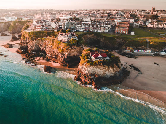 Newquay Ariel Shot