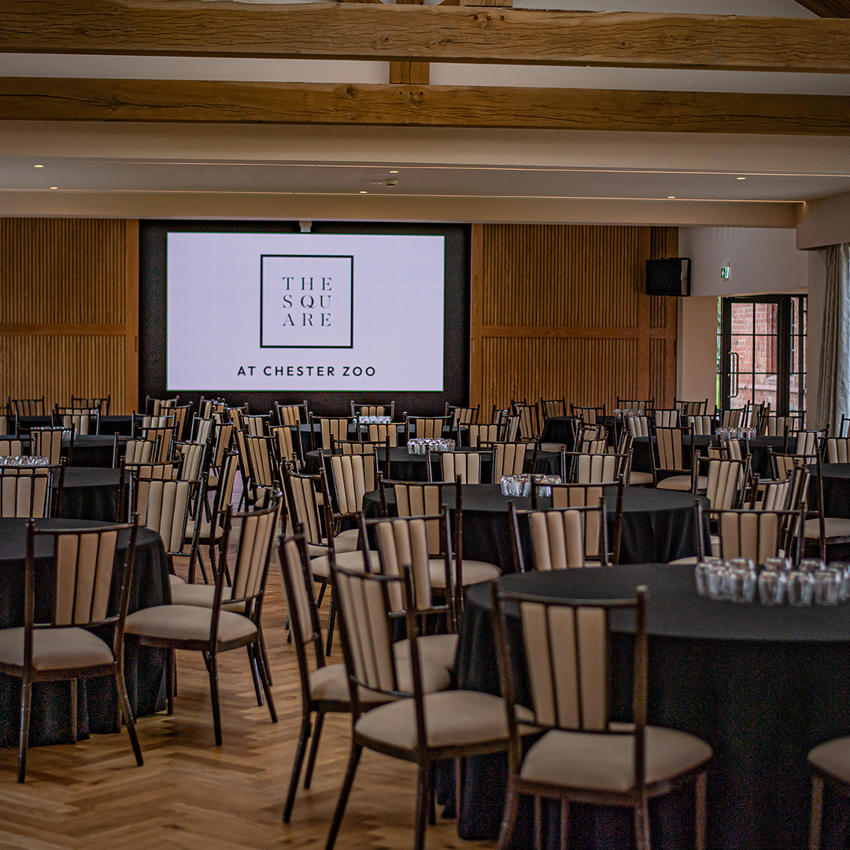Dressed Tables In The Squares Main Hall