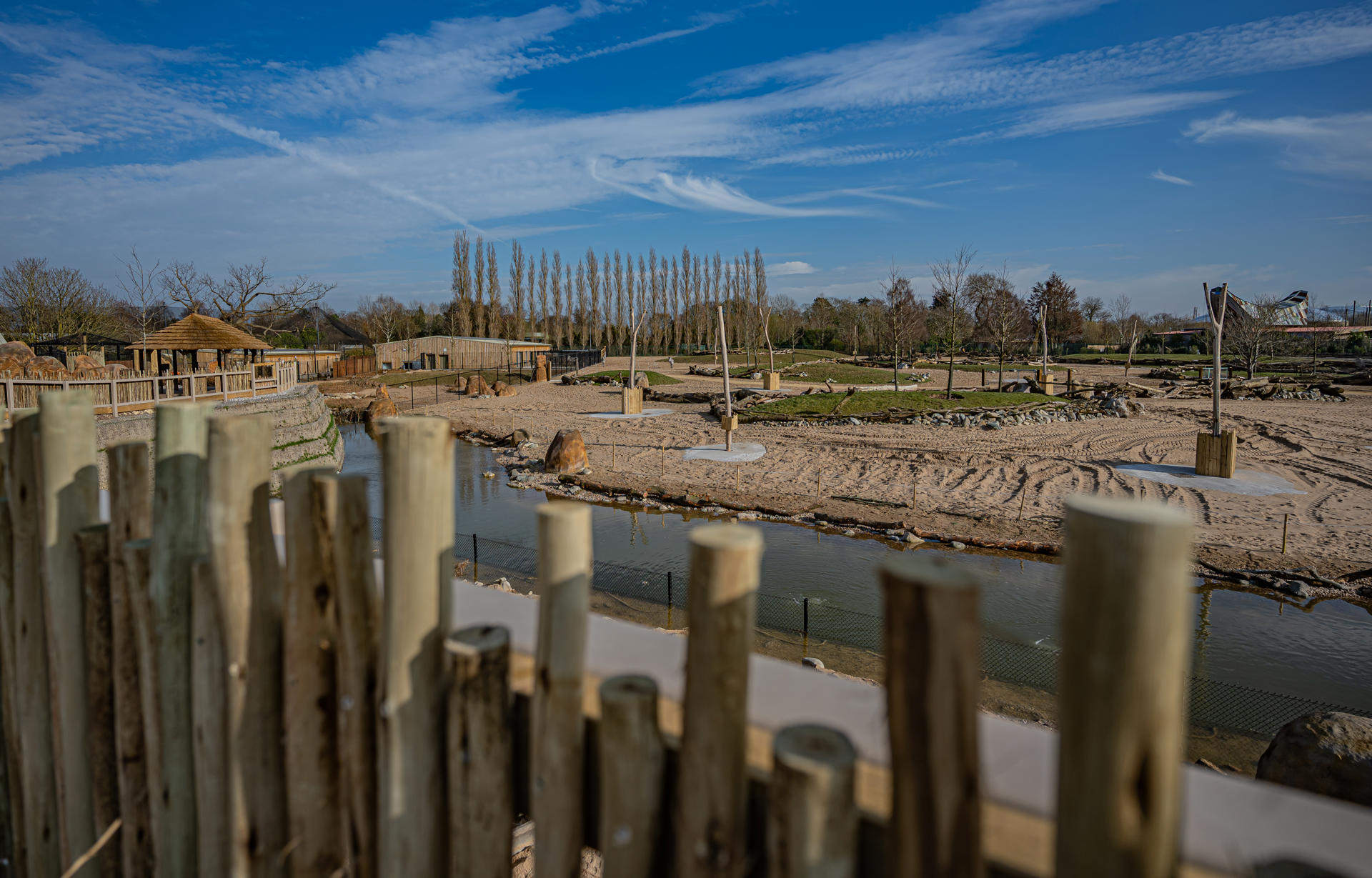 A View Of The Savannah Part Of Chester Zoo's Heart Of Africa