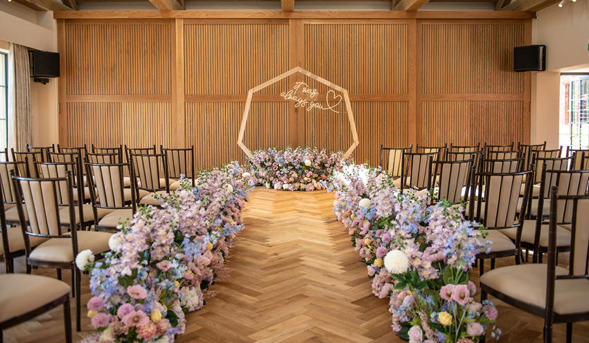 The Square Wedding Aisle